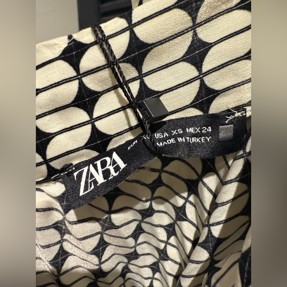 Black & White Zara Maxi Skirt NWT - Picture 4 of 7
